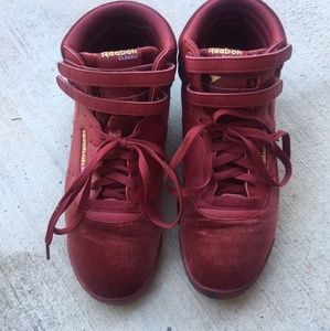 Reebok Freestyle Hi Urban Maroon